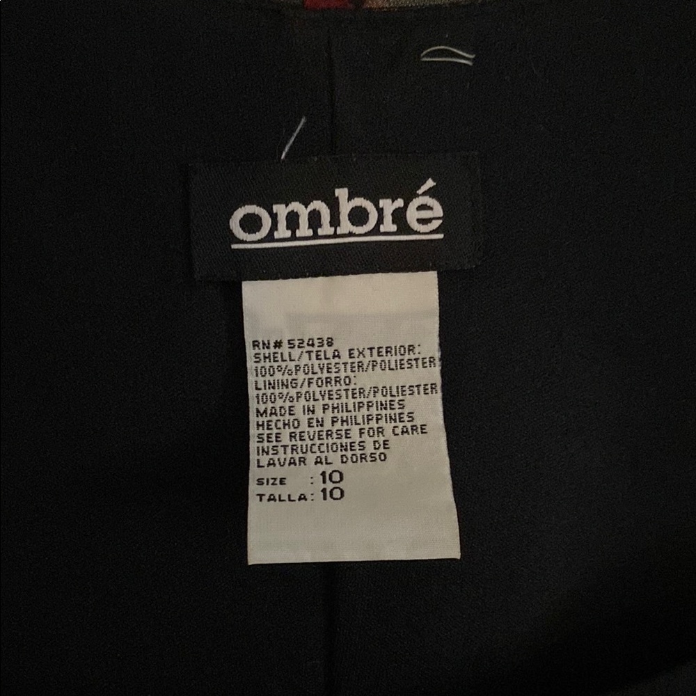 Black and Red Floral Dress - Picture 2 of 4